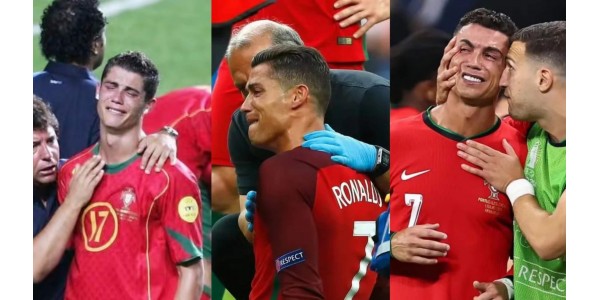 Trois larmes, même si l'âge passe, le cœur qui aime le football portugais existe toujours